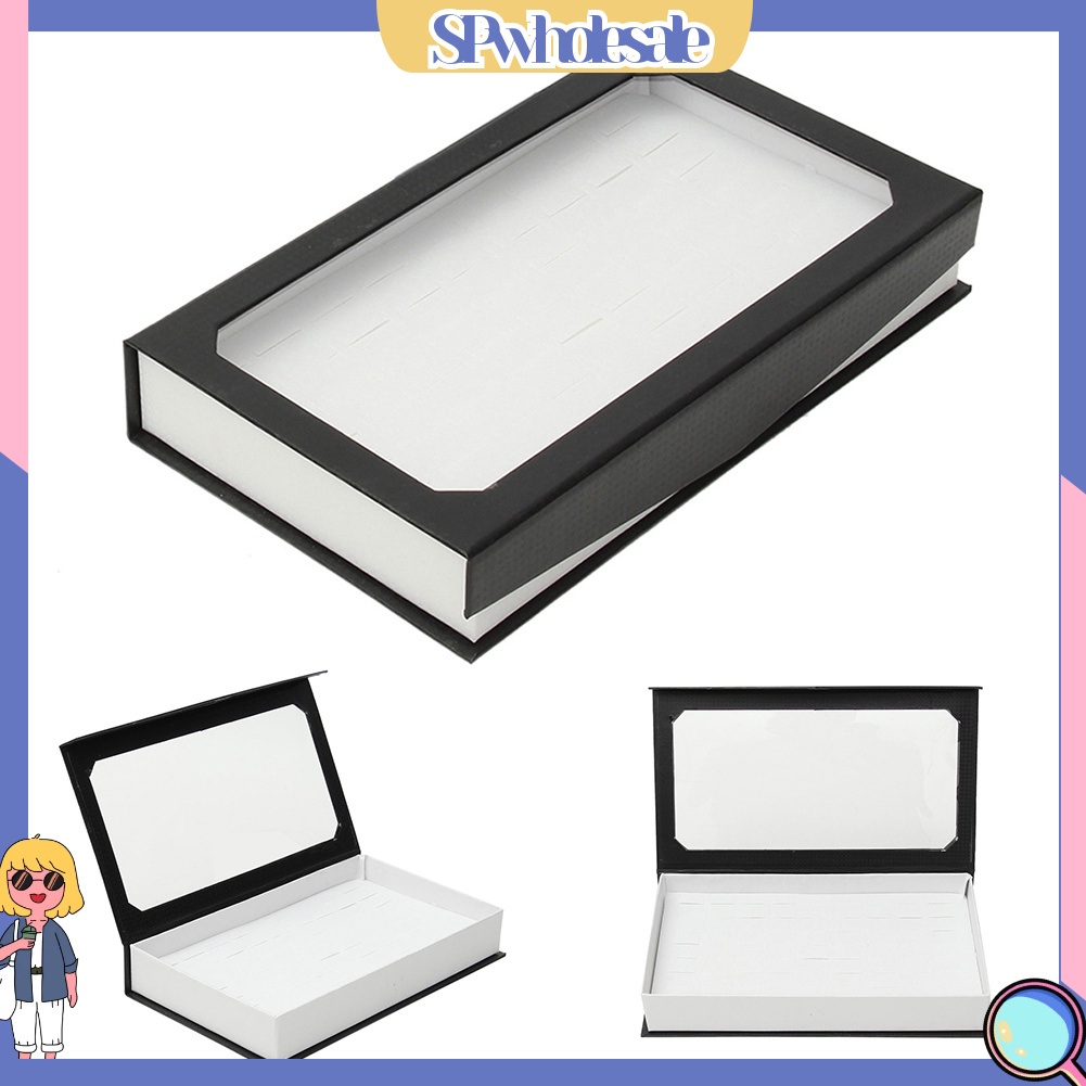 <SPwholesale> Hộp Đựng Trang Sức 72 Lỗ Hình Chữ Nhật Thời Trang