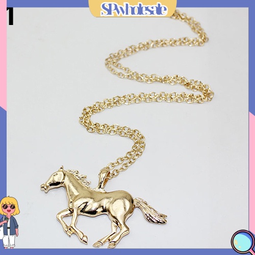 <SPwholesale> Vòng cổ Mặt Hình Ngựa Sang Trọng Cho Nữ