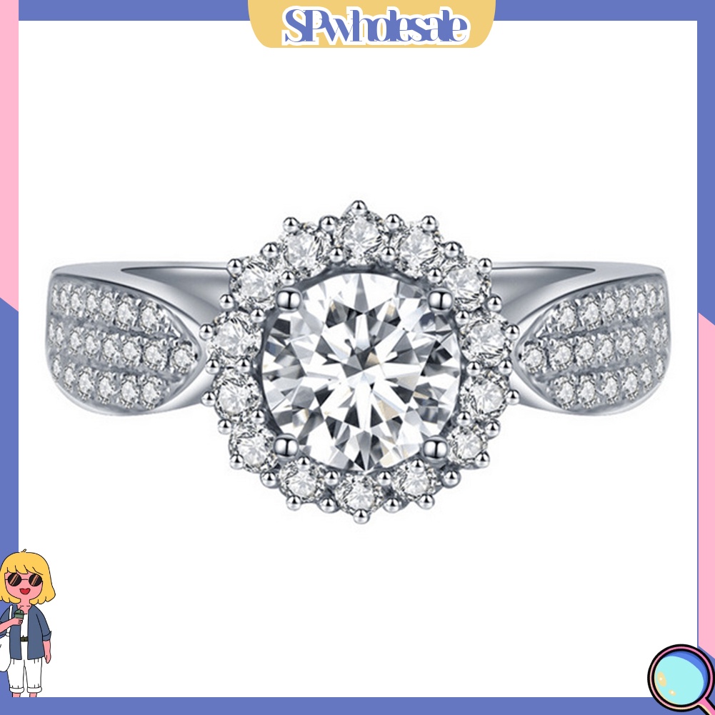 <SPwholesale> Nhẫn Đính Đá Sang Trọng Cho Nữ