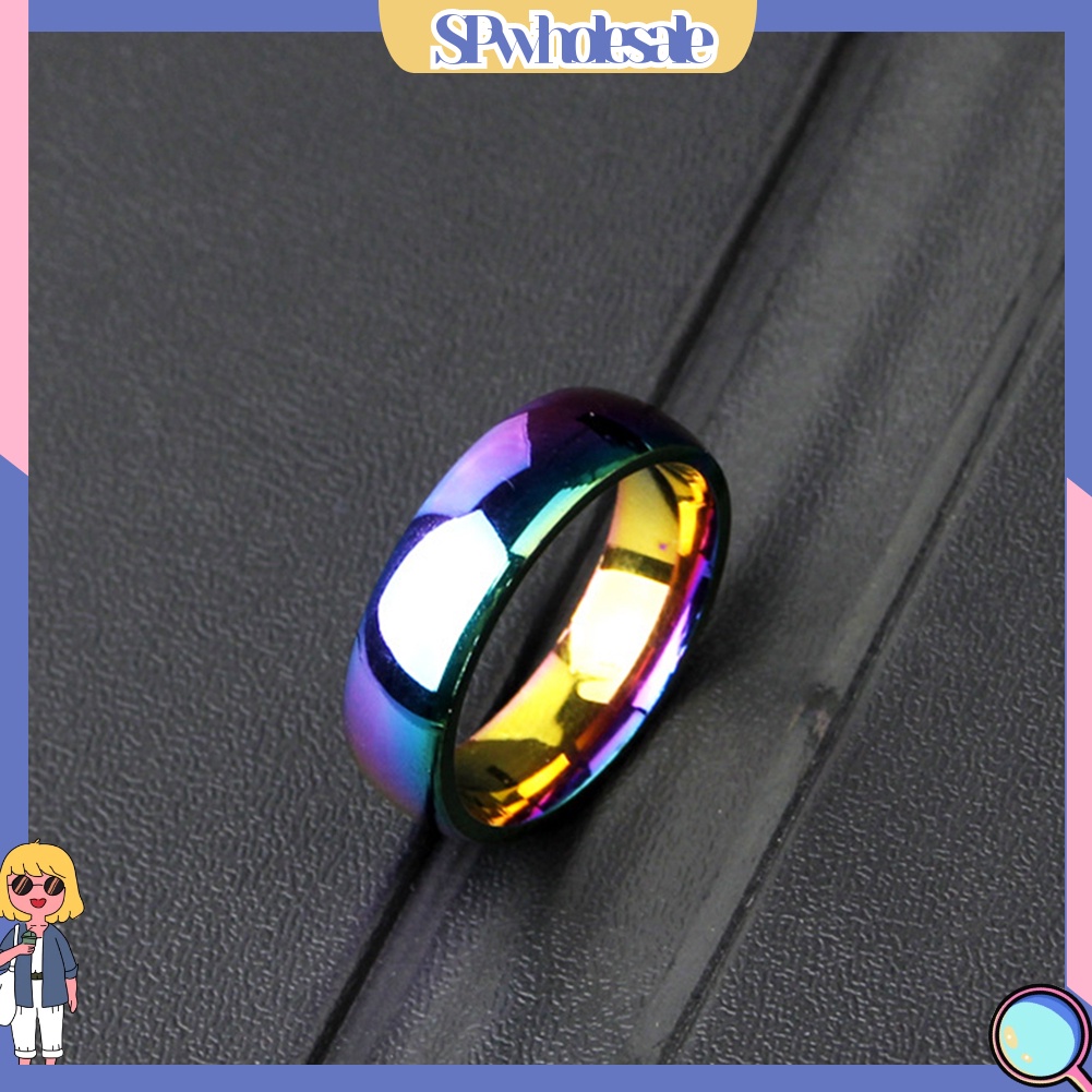<SPwholesale> Nhẫn Cầu Vồng Thời Trang Cho Nam Và Nữ