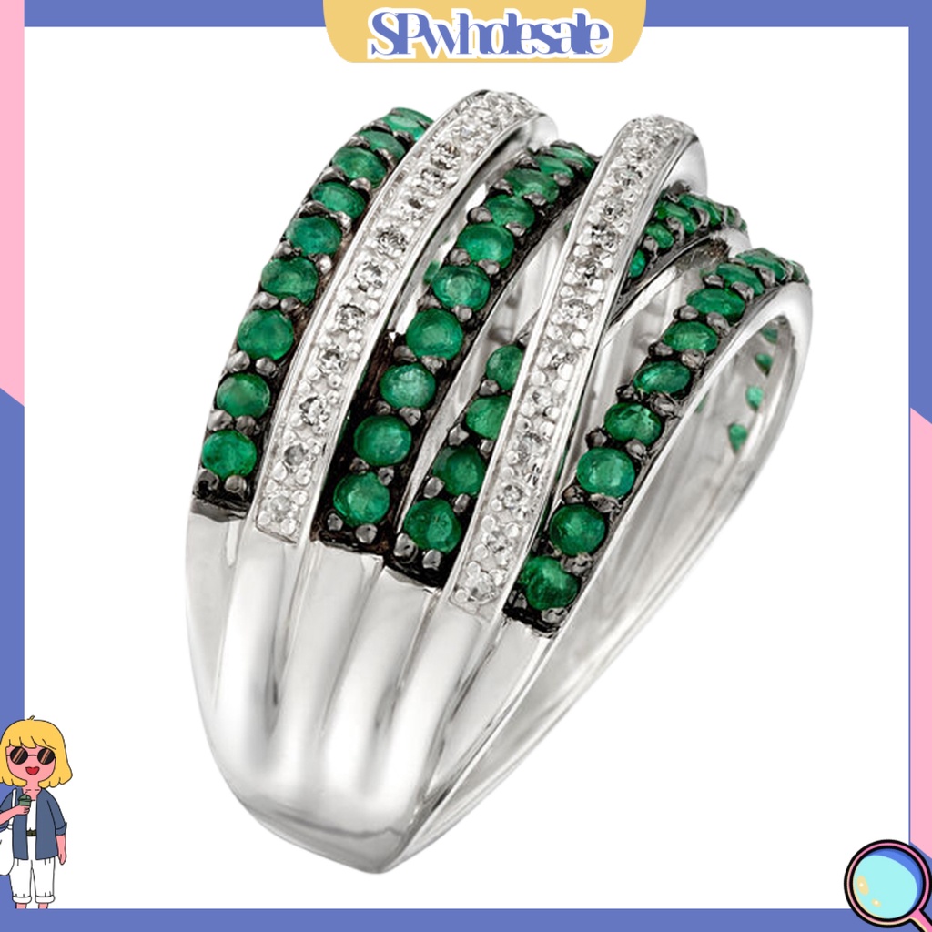 <SPwholesale> Nhẫn Đeo Ngón Tay Bằng Hợp Kim Thân Thiện Với Làn Da Dành Cho Nữ