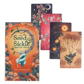 Tarot Deck Card Seed Sickle Oracle Deck Tarot Oracle Card