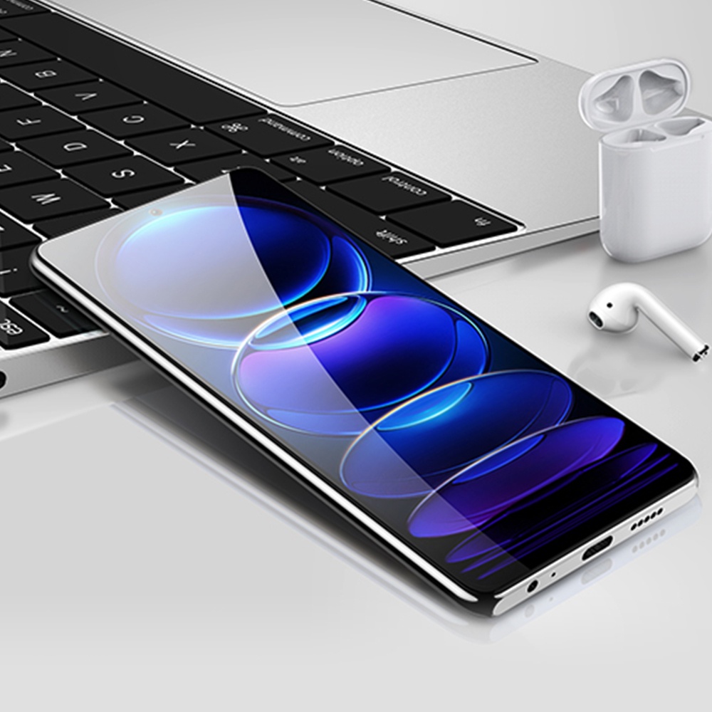 Set Kính Cường Lực Toàn Màn Hình Dùng Cho Xiaomi Redmi Note 12 Redmi Note 12 Pro