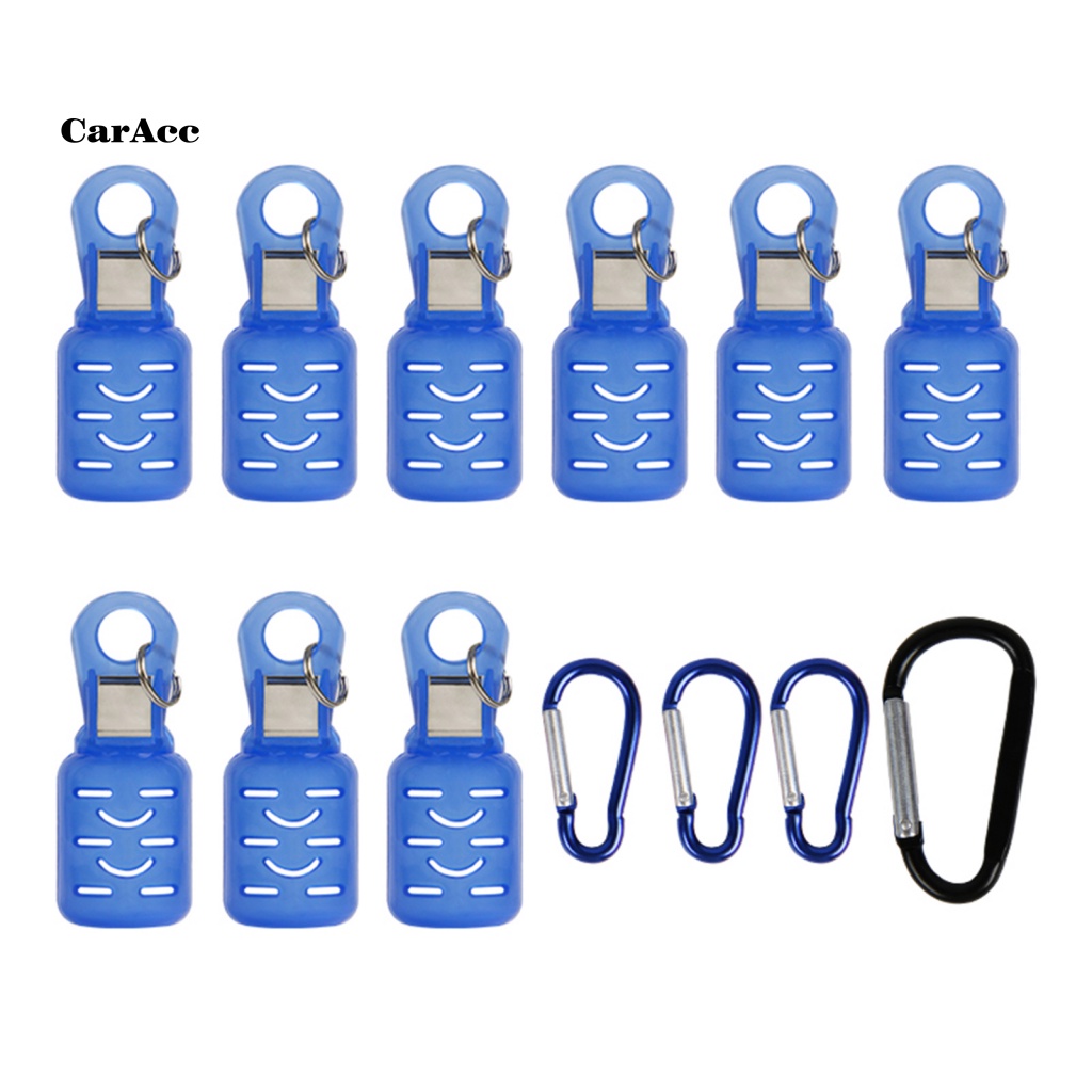 1 Bộ Túi Đựng Bảo Vệ Móc Câu Tôm Bằng Nhựa ABS Chống Rơi