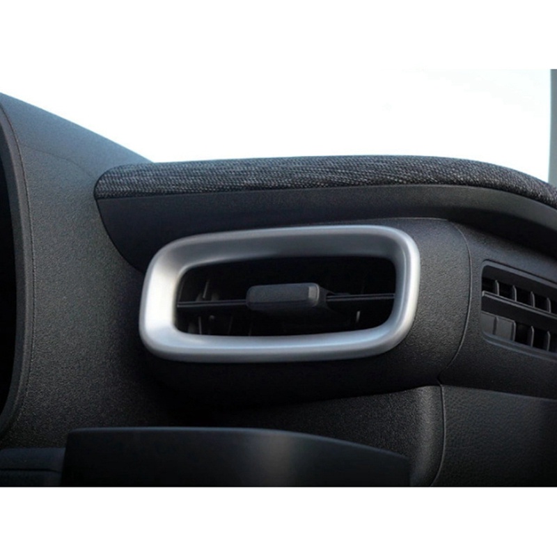 Khung Trang Trí Máy Điều Hòa Màu Đen Bóng Cho Toyota Sienta 2023 +