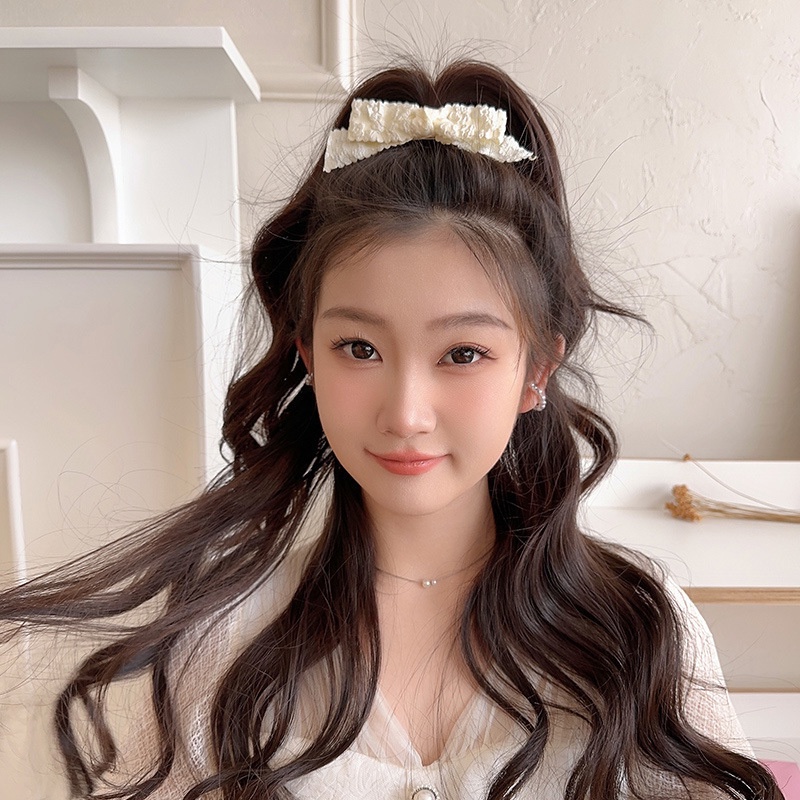 Kẹp Tóc Hình Nơ / Bông Hoa Dễ Thương Cho Bé Gái