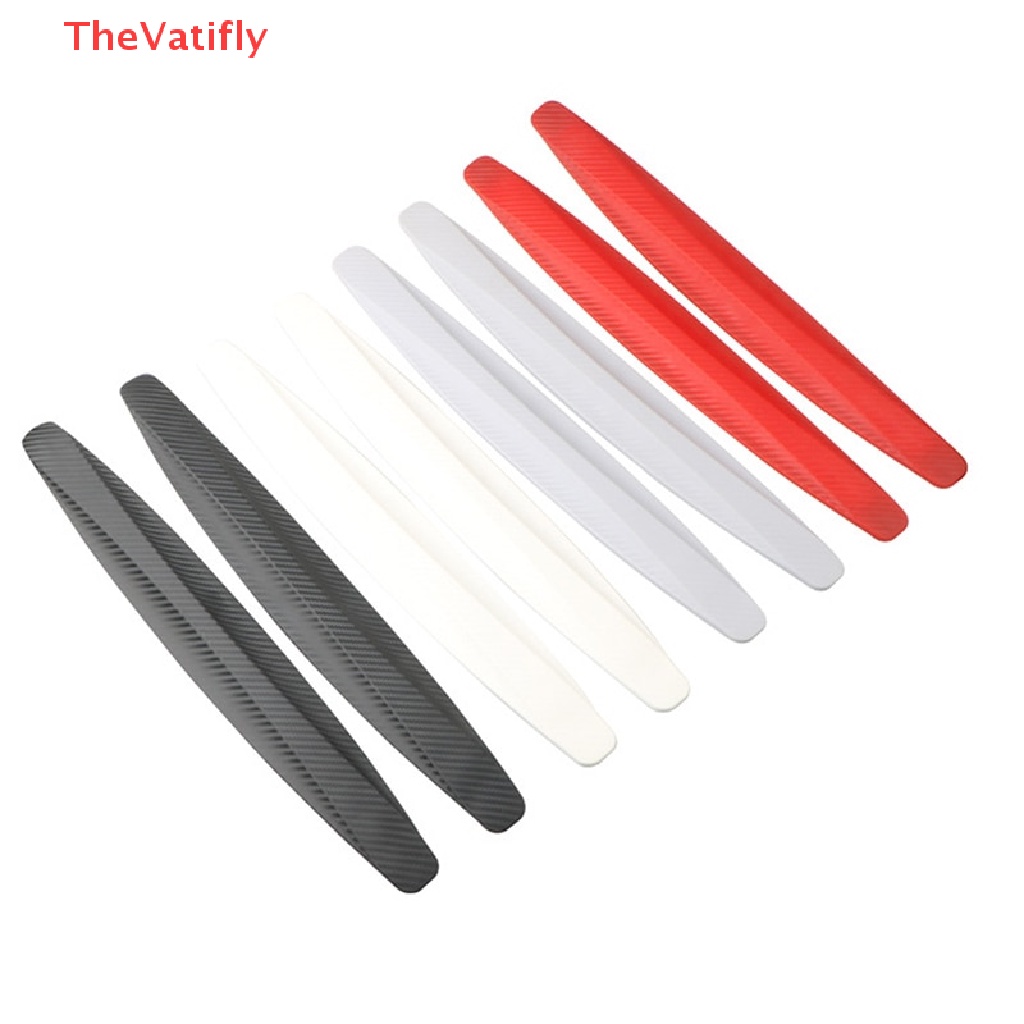 Bộ 2 Dải Dán Bảo Vệ Cản Trước Và Sau Bằng Sợi Carbon Chống Va Chạm Cho Xe Hơi