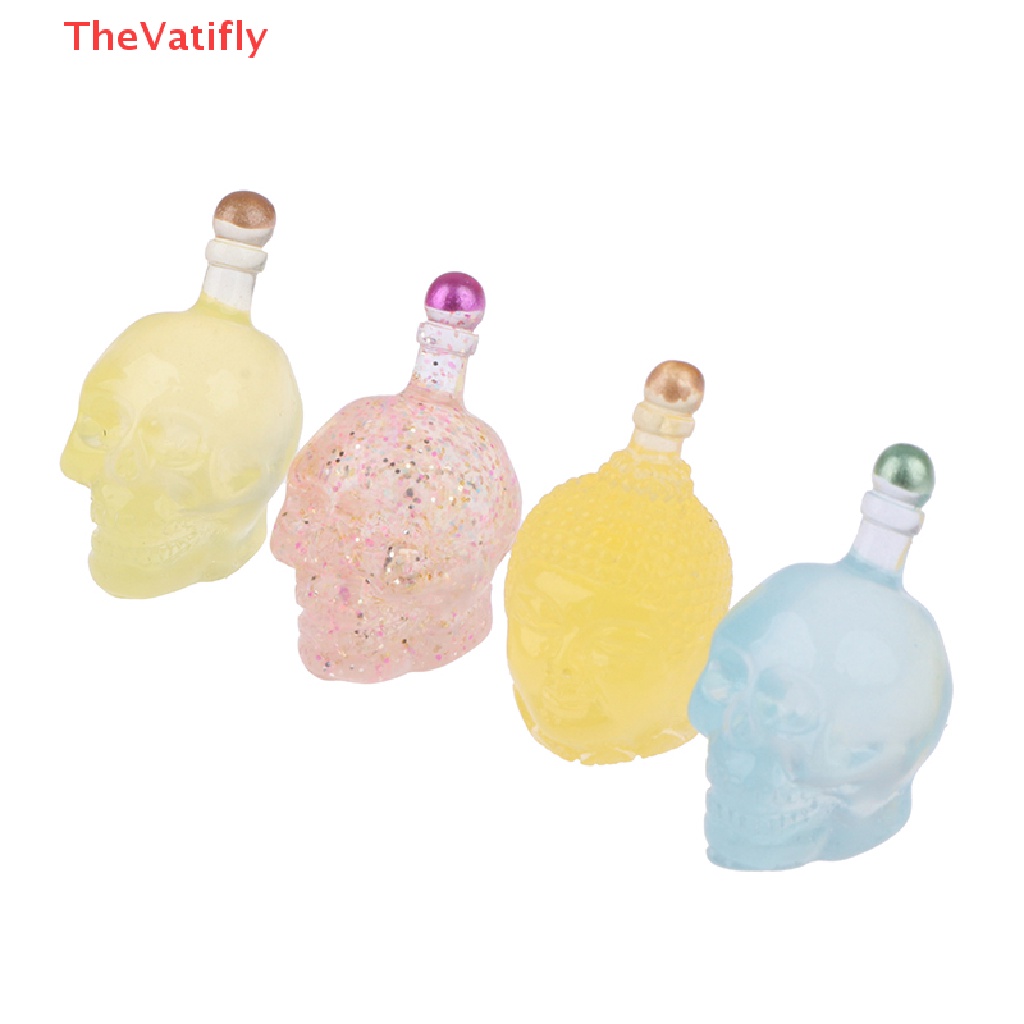 Bộ 5 Đầu Lâu Dạ Quang Trang Trí Nội Thất Đẹp Mắt