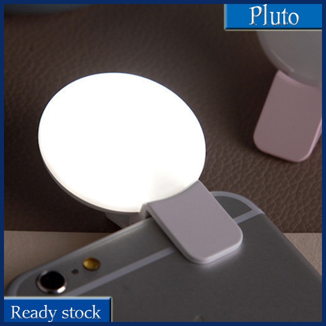 Đèn Led Tròn Kẹp Điện Thoại Hỗ Trợ Chụp Hình Selfie