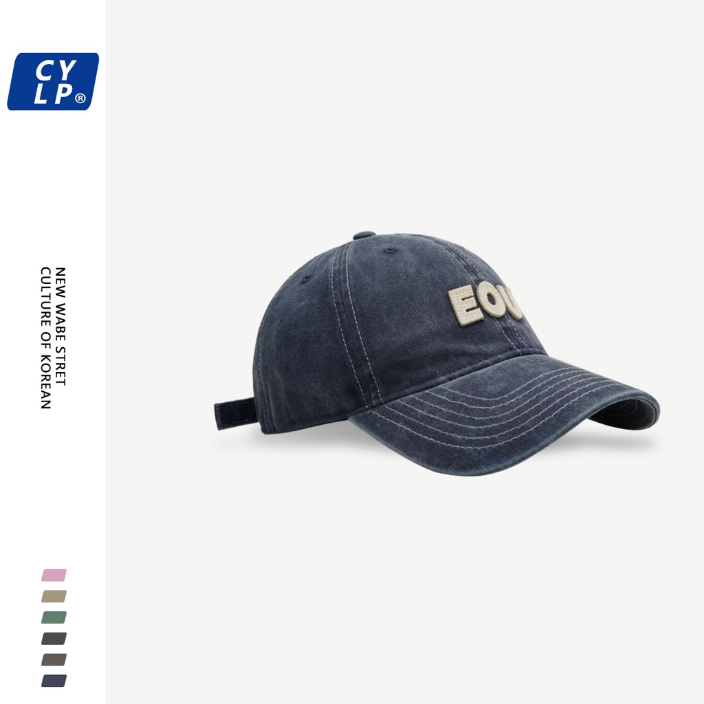 Mũ Lưỡi Trai Mềm Mại In Chữ Phong Cách Âu Mỹ Thời Trang Mùa Hè Cho Nam Và Nữ