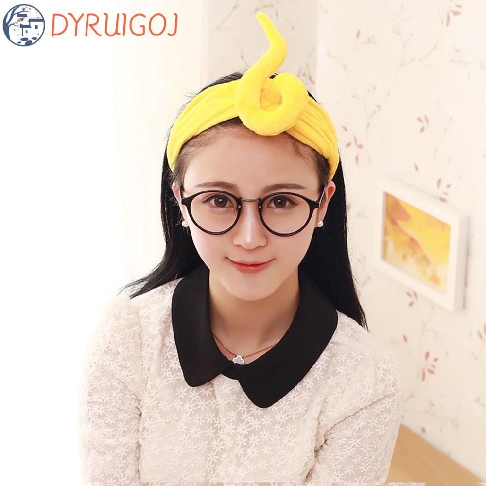 Băng Đô Cài Tóc Rửa Mặt Trang Điểm Kiểu Hoạt Hình Teletubbies Nhồi Bông Đáng Yêu Sáng Tạo