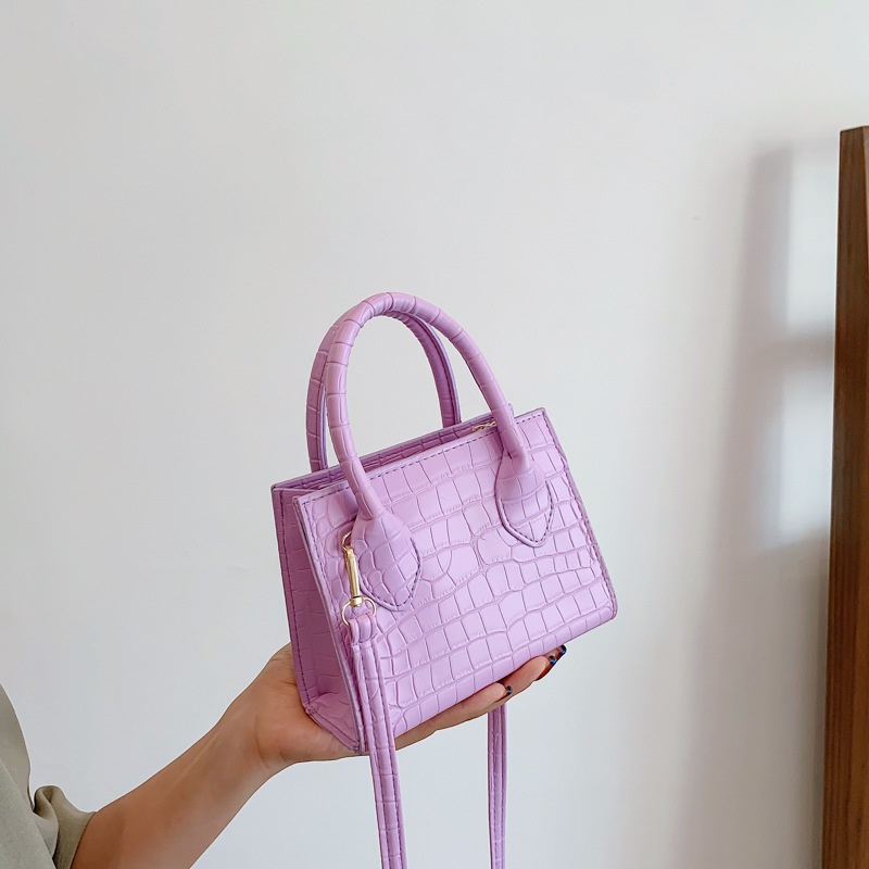 Túi Xách JASMIN NOIR Da PU Vân Da Cá Sấu Thời Trang Cho Nữ