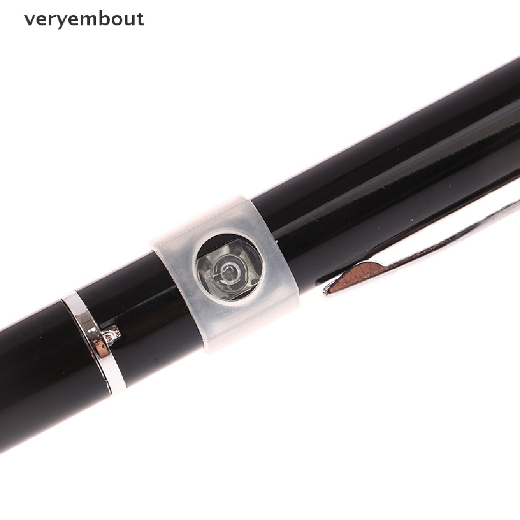 1 Bút Đèn LED Bằng Thép Không Gỉ Sạc USB Tiện Dụng