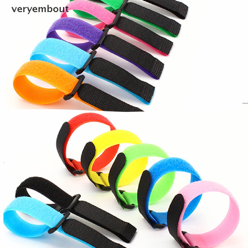 Bộ 10 Dây Buộc Cần Câu Cá Tái Sử Dụng Được Tiện Lợi