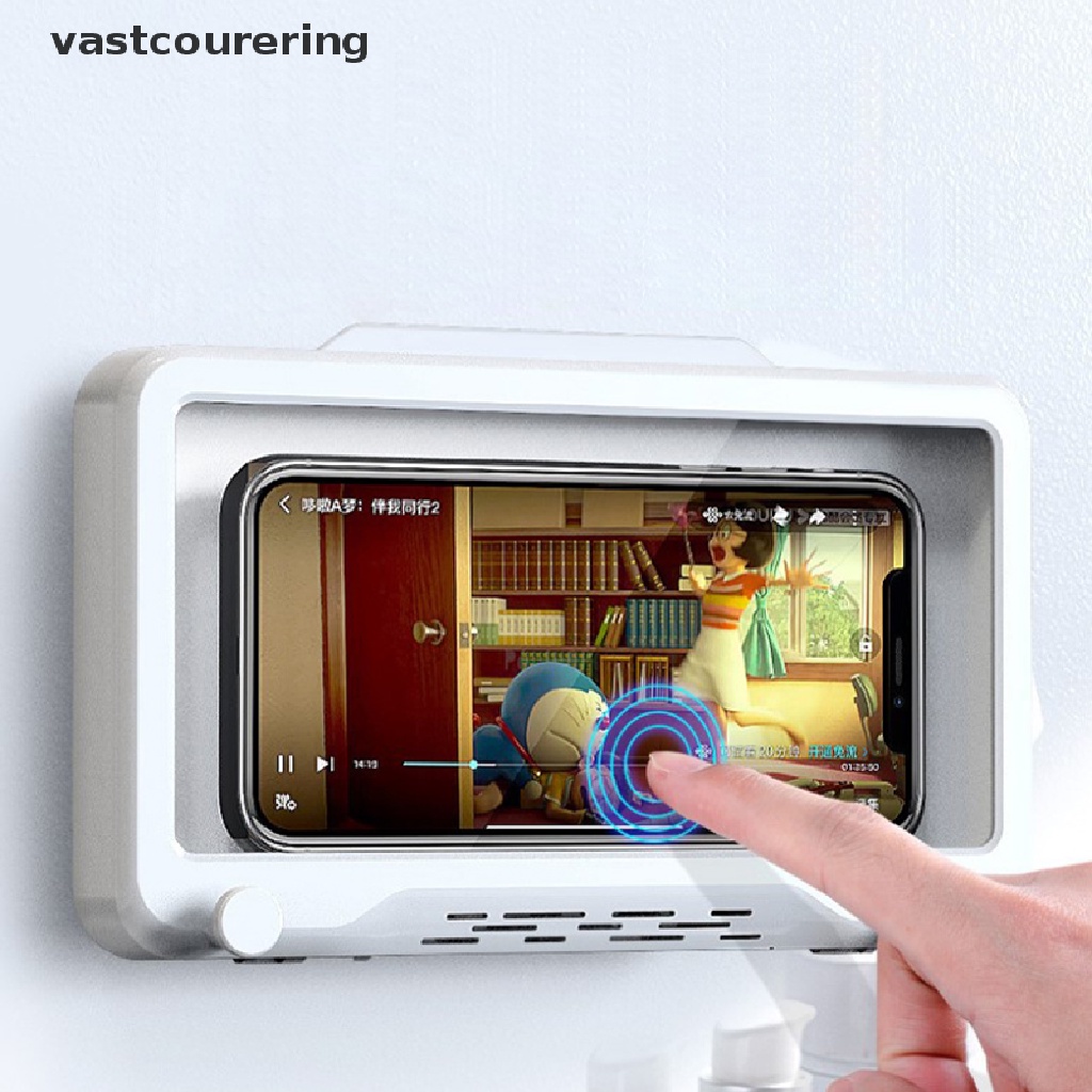 Giá Đỡ Điện Thoại Gắn Tường Tiện Dụng Cho Phòng Tắm