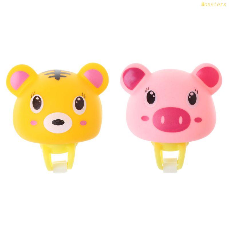 Chuông Báo Động Bằng Cao Su Hình Hoạt Hình Dành Cho Xe Đạp