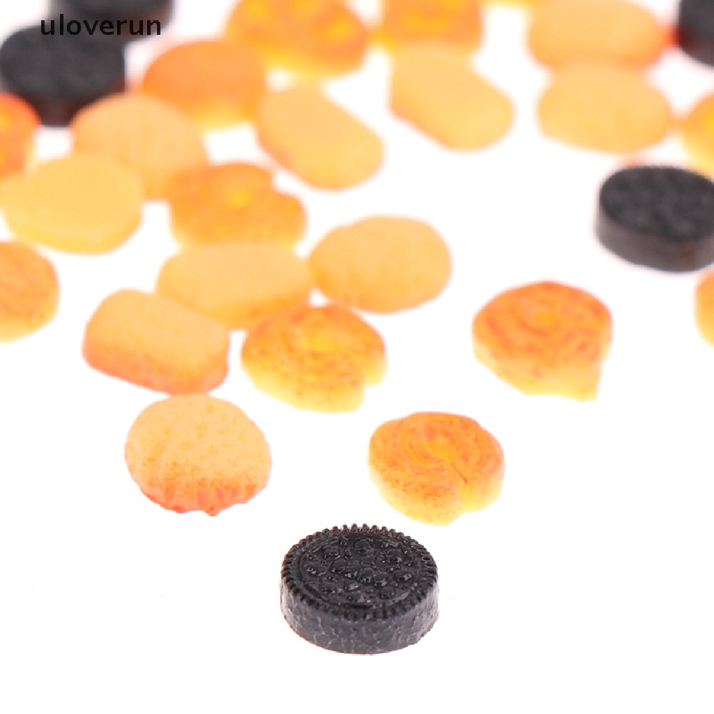 Set 10 Mô Hình Bánh Quy Xinh Xắn Cho Nhà Búp Bê