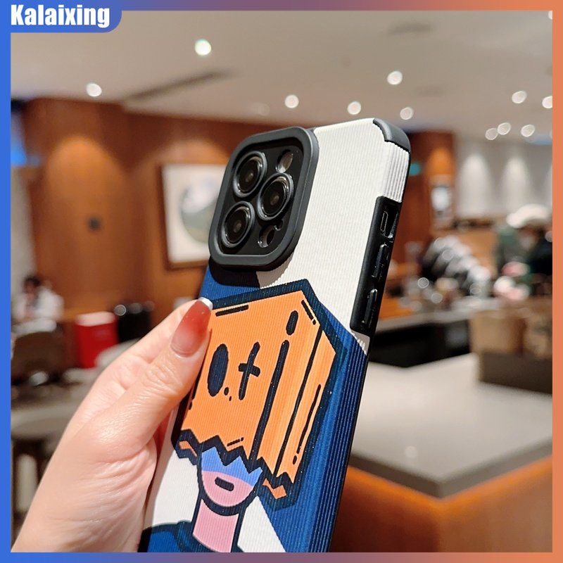 Ốp Điện Thoại Da Mềm Họa Tiết Cậu Bé Hoạt Hình Cho IPhone 14 13 12 11 Pro Max Xs Max Xr X Xs 7 8 Plus 14 Plus