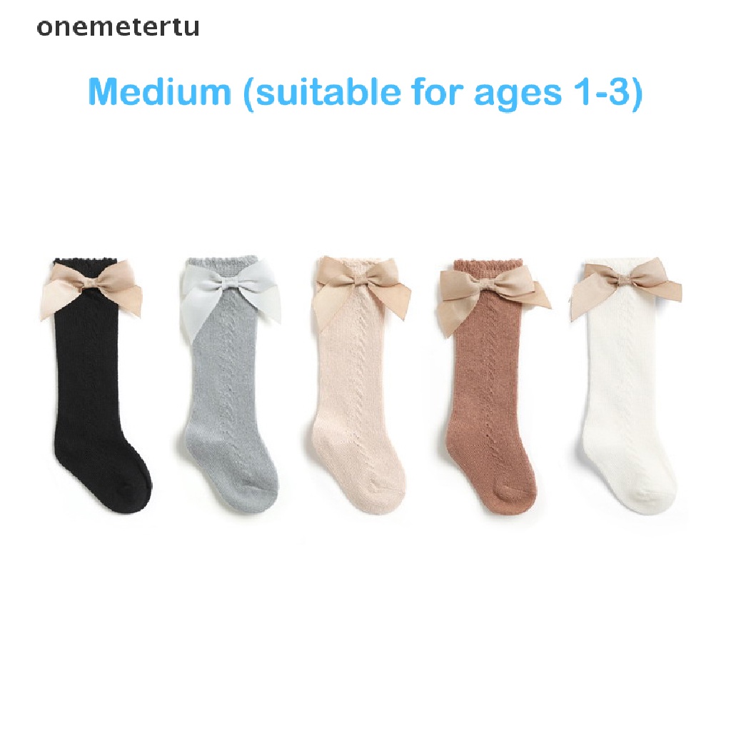 Vớ Lưới Mỏng Ống Rộng Đính Nơ Thời Trang Mùa Hè Cho Bé