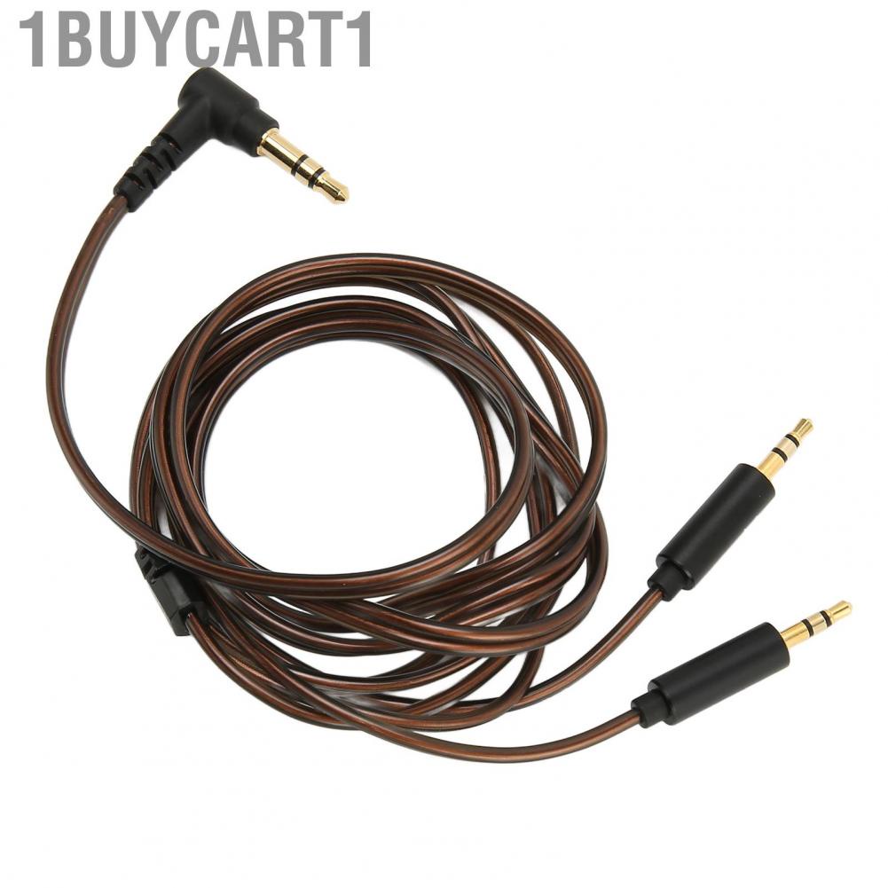 1buycart1 Headphone Cable  Free Copper Soft 3.5mm To Dual 2.5mm Earphone Replace GOB