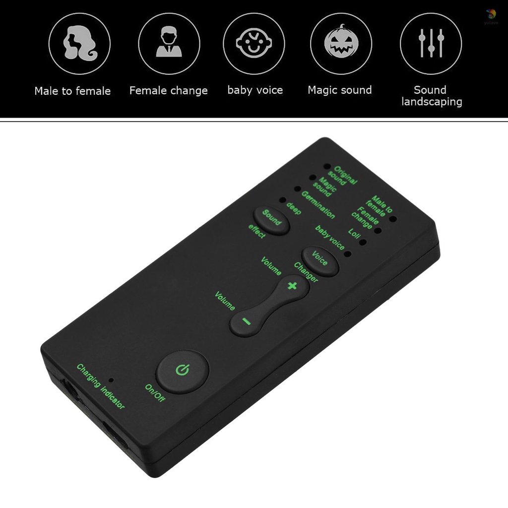 Máy Tạo Hiệu Ứng Âm Thanh M1 Mini Cho Điện Thoại / Máy Tính Bảng / Máy Tính Bảng / Live Streaming Online