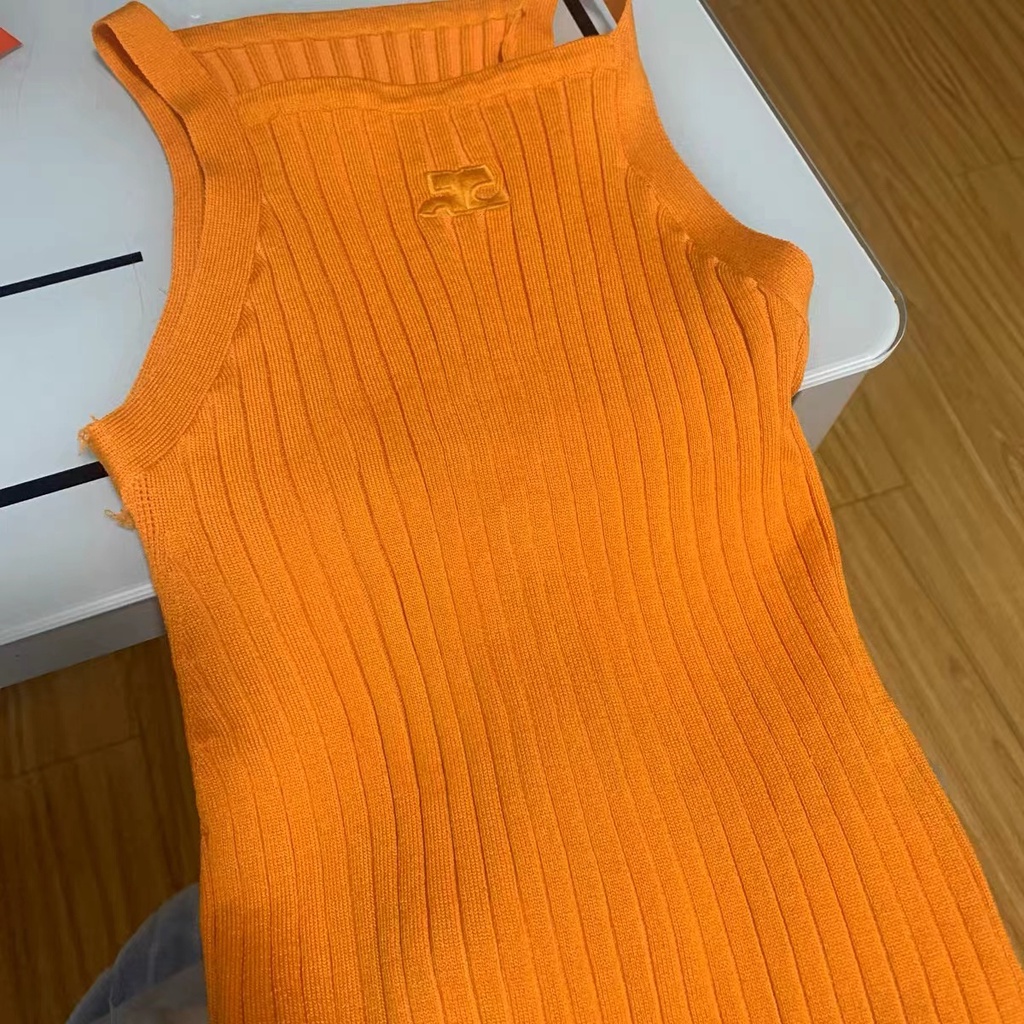 Jisoo Kim jisoo Áo Thun Dệt Kim Không Tay Ôm Dáng Vừa Vặn Mùa Hè Họa Tiết Sọc Pit BLACKPINK Cho Nữ