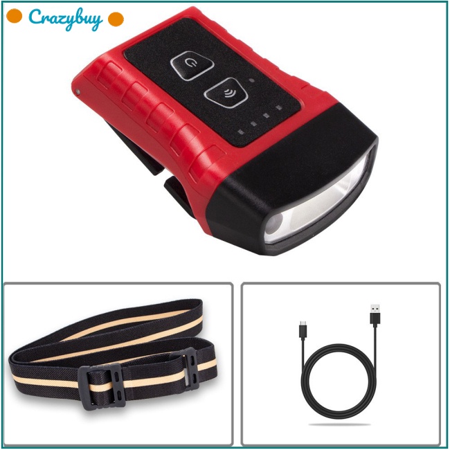 Cr Đèn Led Cob Đeo Đầu Có Thể Xoay 180 Độ Sạc Usb Tiện Dụng