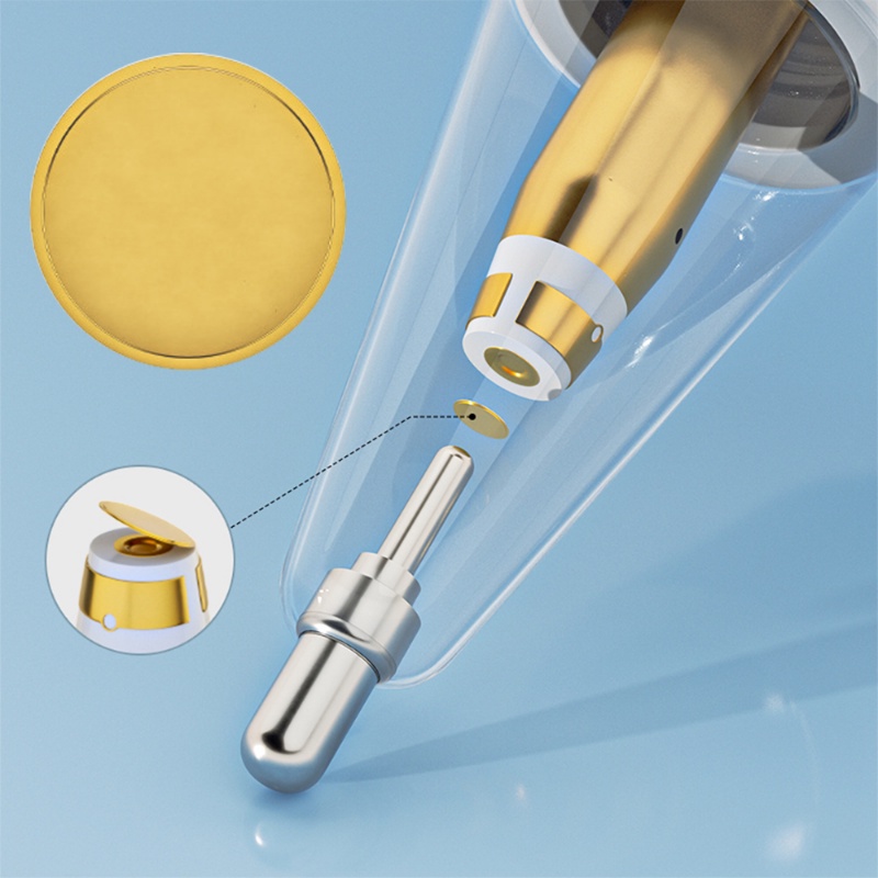 Set 2 / 4 Miếng Đệm Bảo Vệ Lõi Bút Cảm Ứng Bằng Đồng Nhỏ Gọn Tinh Tế Chống Mài Mòn Cho Apple Pencil