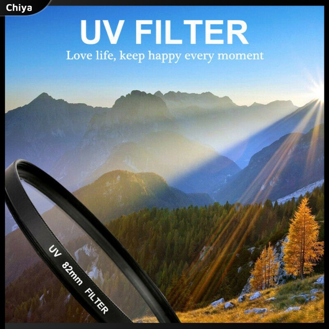 Kính Lọc Uv Kỹ Thuật Số Bảo Vệ Ống Kính Máy Ảnh 55mm / 58mm / 62mm / 67mm / 72mm / 77mm