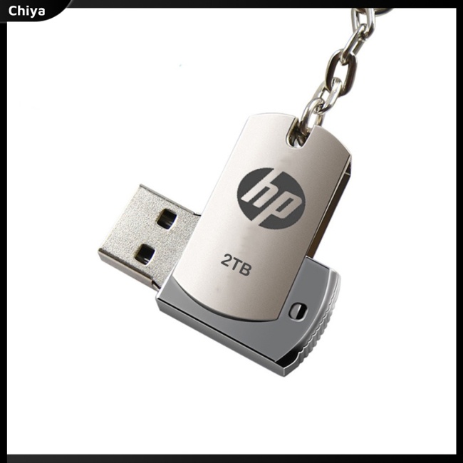 Ổ Đĩa Flash Usb Bằng Kim Loại Chống Nước Tốc Độ Nhanh Cho Hp 2tb