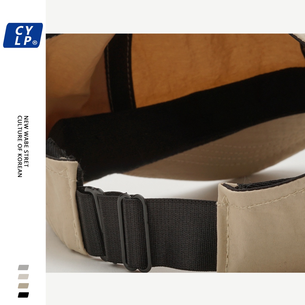 Mũ Lưỡi Trai Mỏng Nhanh Khô Màu Vàng Thời Trang Mùa Hè Hàn Quốc Cho Nữ