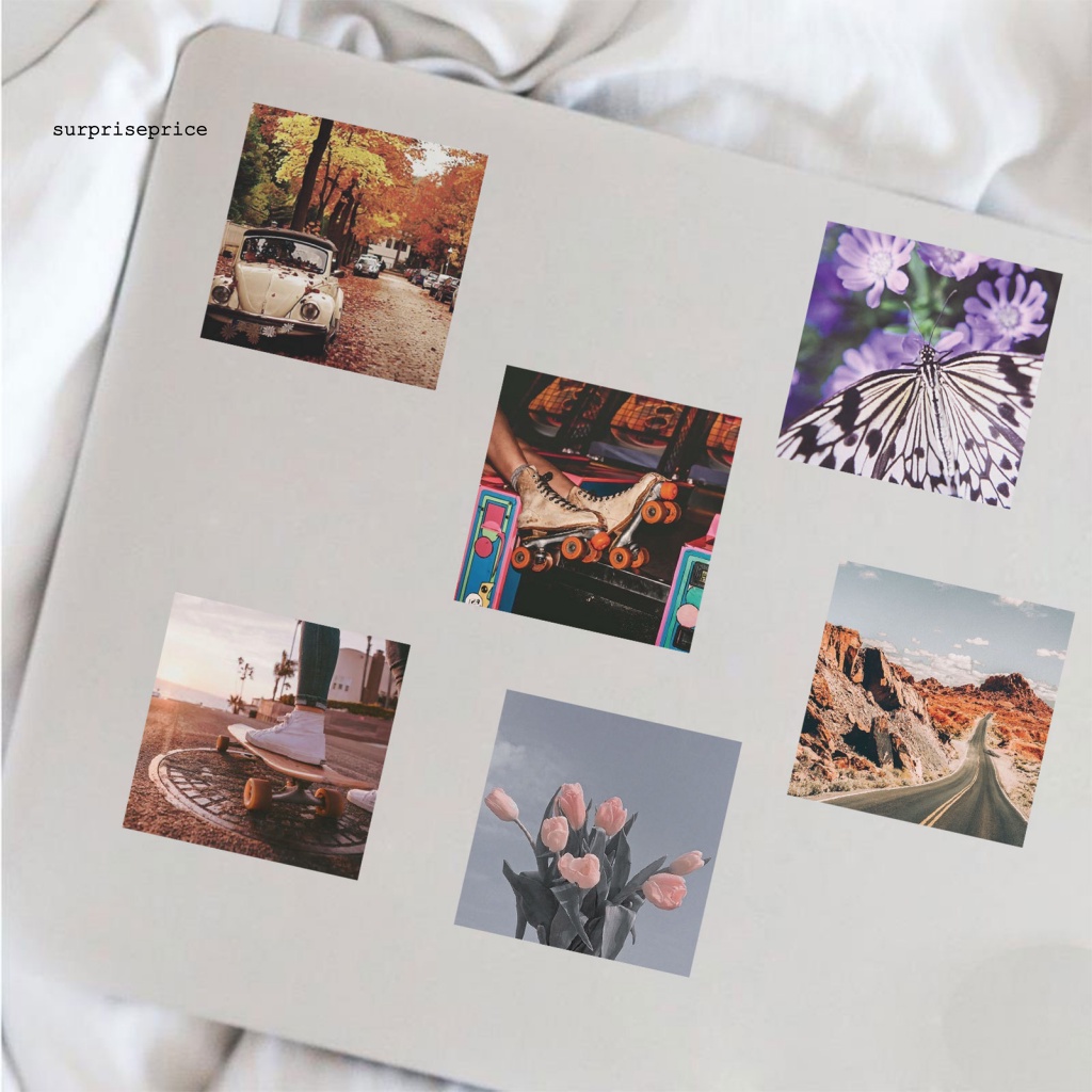 Bộ 56 Miếng Dán PVC Chống Nước Dùng Trang Trí Ván Trượt