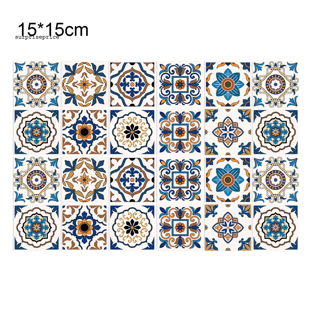 1 Bộ Sticker Dán Tường Bằng PVC Chống Dầu Dễ Lau Chùi Cho Nhà Bếp