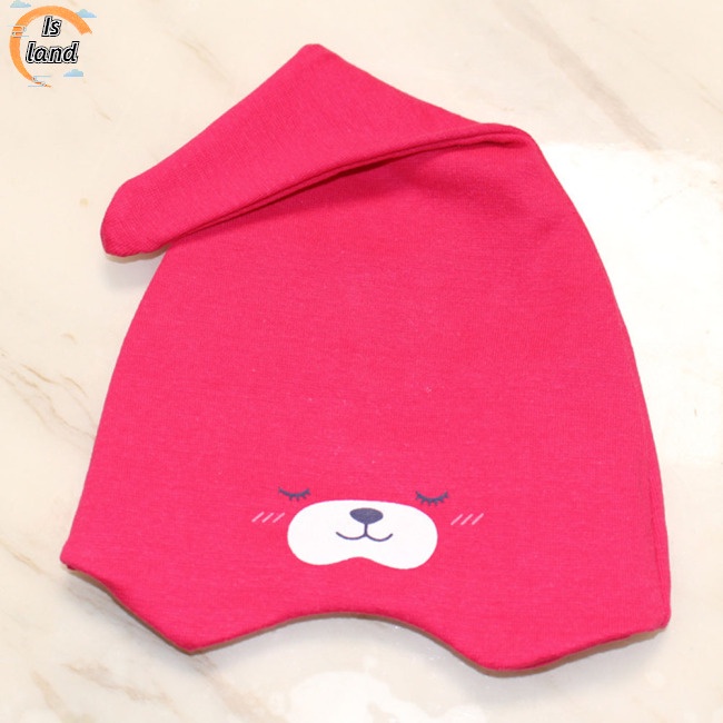 Mũ Trùm Đầu Chất Liệu Cotton Co Giãn Thời Trang Cho Bé