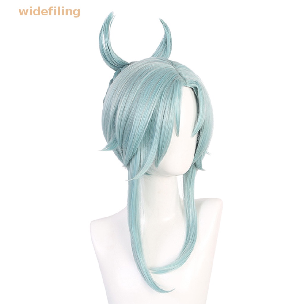 Tóc Giả Thẳng Chịu Nhiệt Hóa Trang Nhân Vật Genshin Va Chạm