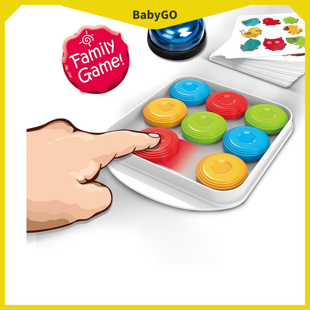 BabyGo Xếp hình puck thông minh Trò chơi bảng tương tác nhiều người bằng nhựa ghép màu