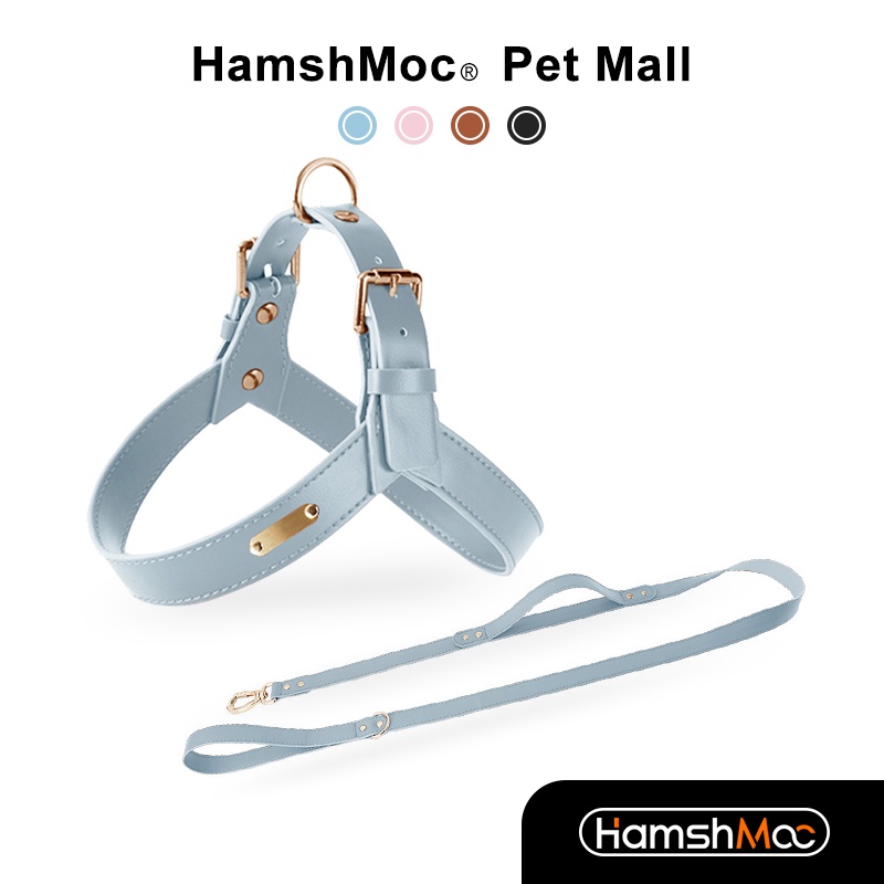 HamshMoc Bộ Dây Dắt Chó Đi Dạo Có Thể Điều Chỉnh Thoải Mái Bền Bỉ Với Tay Cầm Điều Khiển Dễ Dàng Cho Chó Vừa