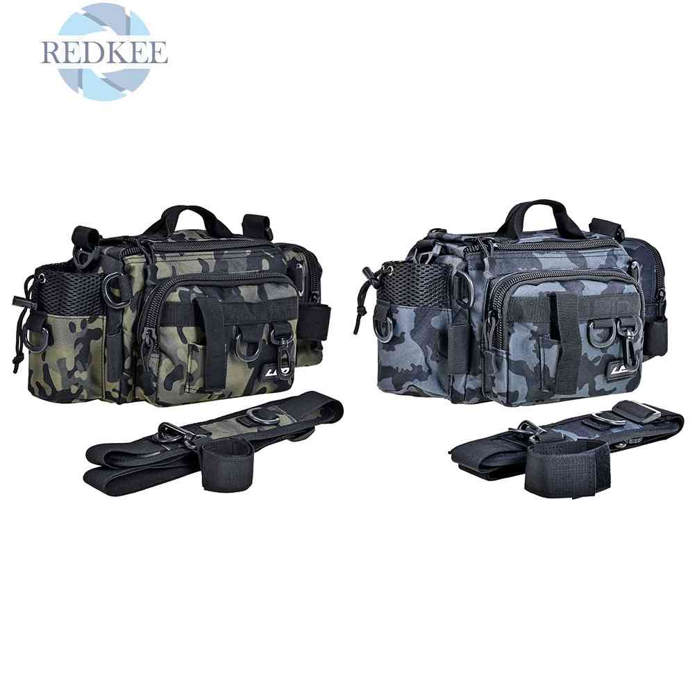 Túi Đeo Hông Đựng Dụng Cụ Câu Cá Họa Tiết Rằn Ri