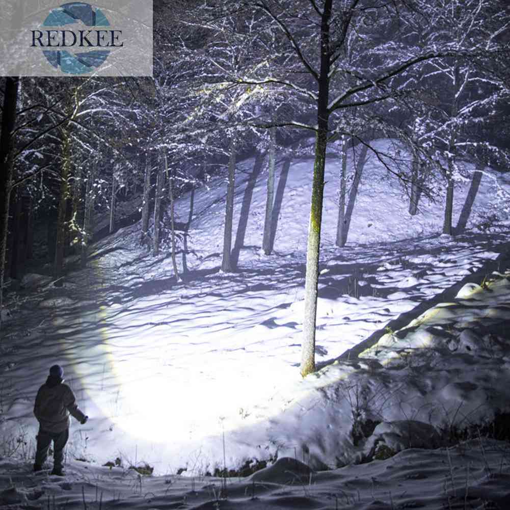 Đèn Pin LED 350lm 6 Chế Độ Sáng, Chống Thấm Nước, Sạc USB Loại C