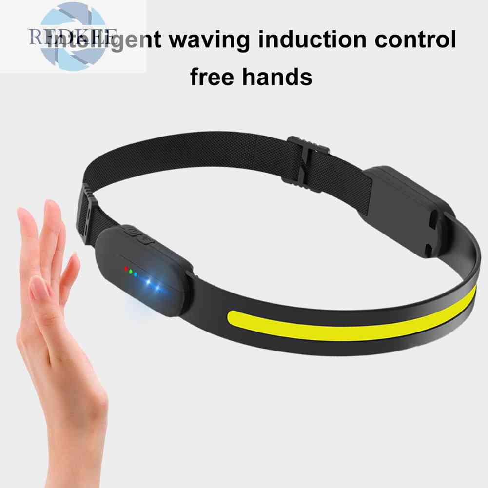 Đèn LED Đeo Trán COB Kết Nối Bluetooth Cho Cắm Trại Chạy Bộ