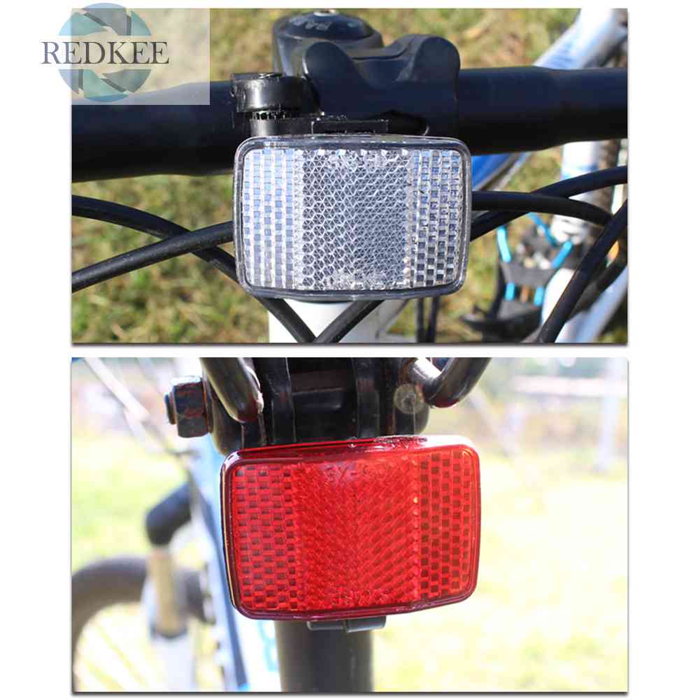 Ống Kính Phản Quang Trước Sau An Toàn Cho Xe Đạp MTB