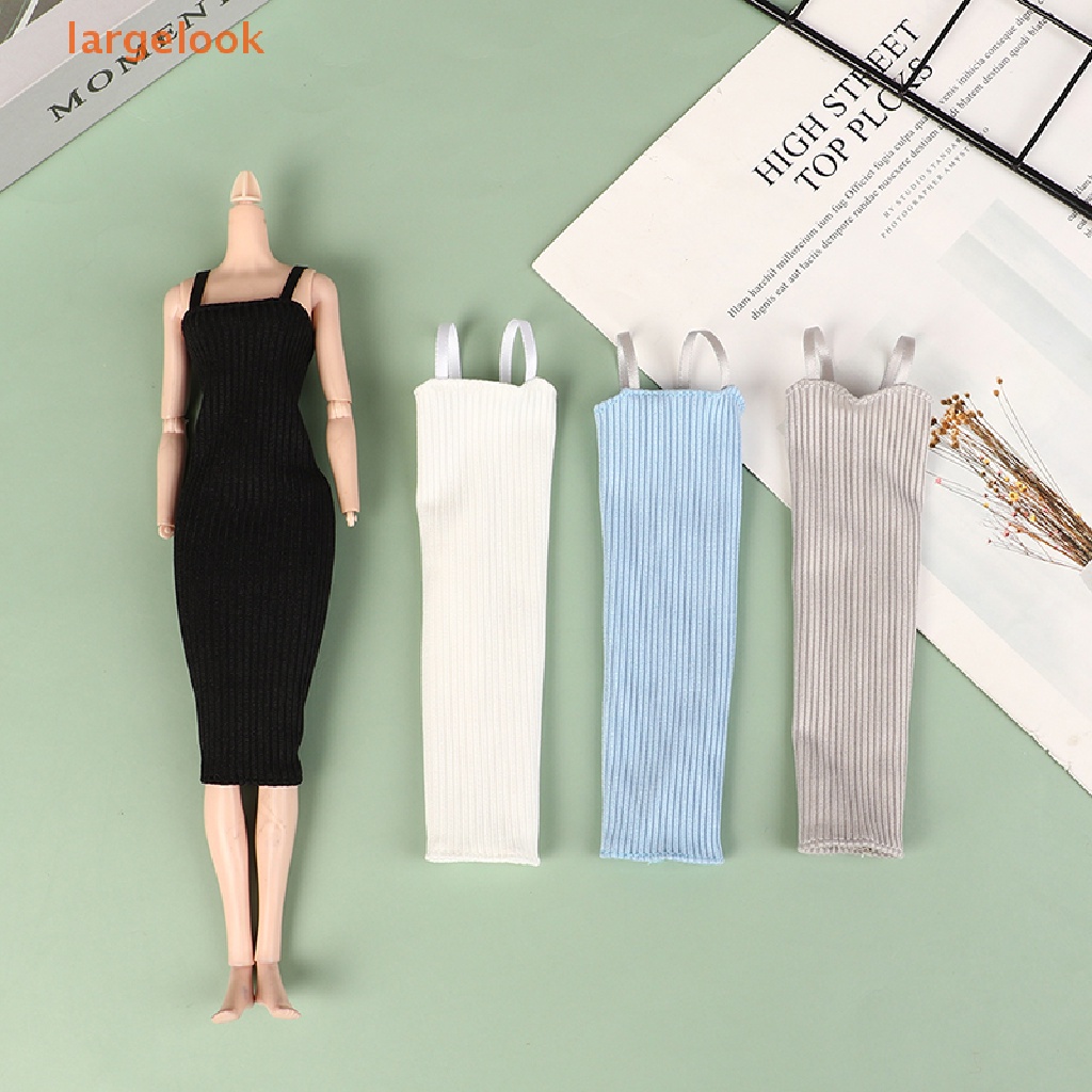 Đầm Búp Bê Dệt Kim Thủ Công Màu Hồng Xinh Xắn Thời Trang Mùa Hè