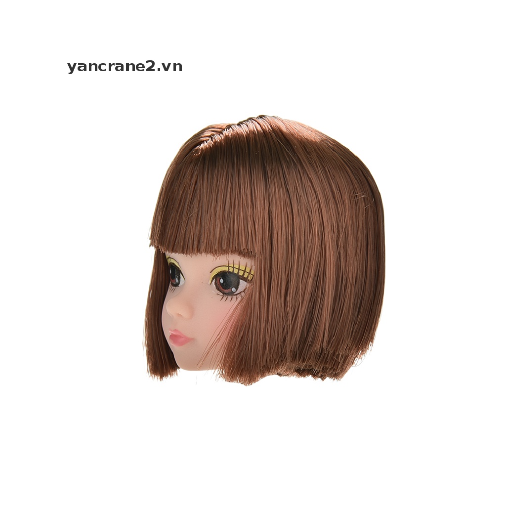 1 Bộ Tóc Giả Ngắn Thời Trang Cho Búp Bê Barbie yancrane2.vn