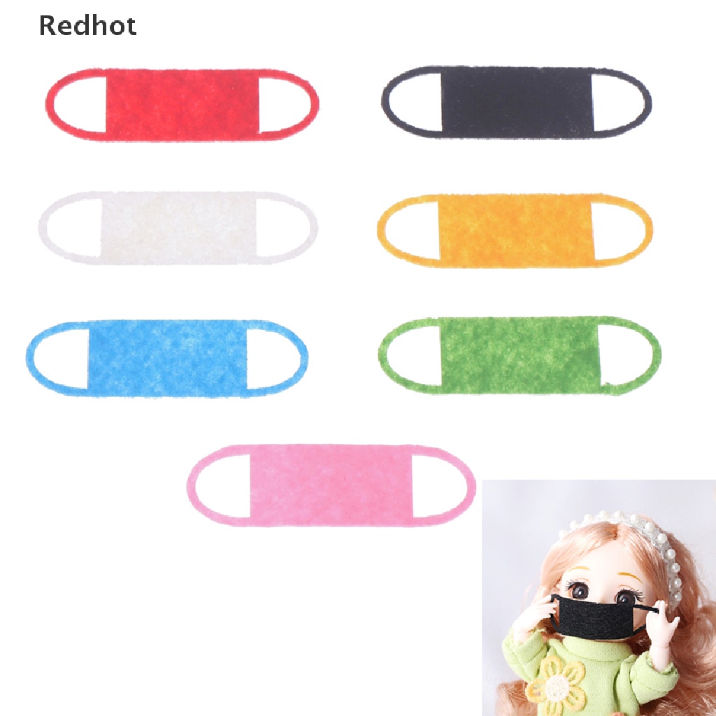 Set 7 Mặt Nạ Mini Trang Trí Nhà Búp Bê Tỉ Lệ 1: 12