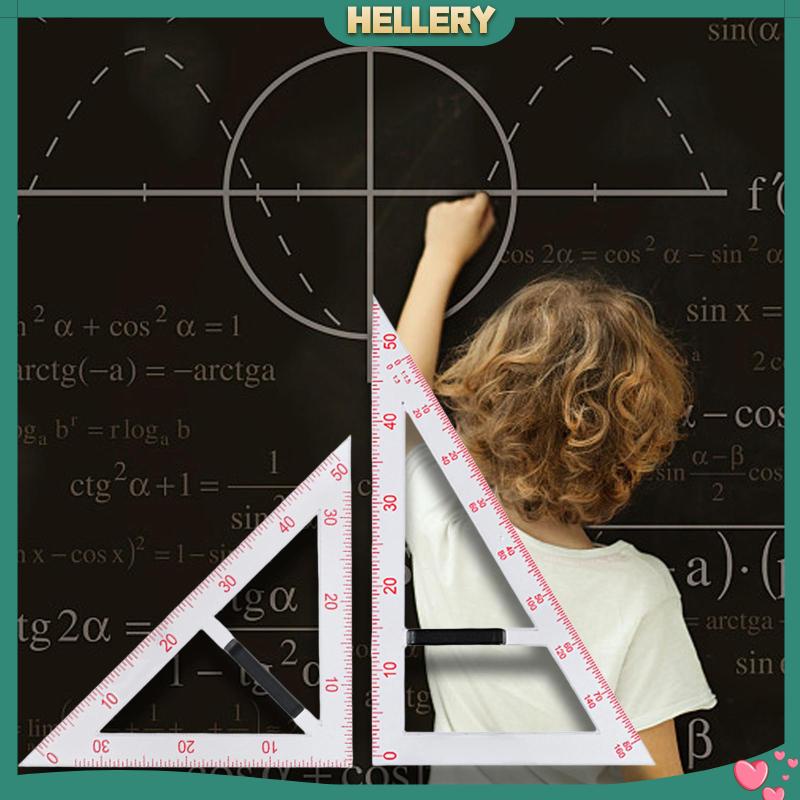 Bộ Dụng Cụ Học Toán Với Tay Cầm Có Thể Tháo Rời Tiện Dụng Cho Giáo Viên