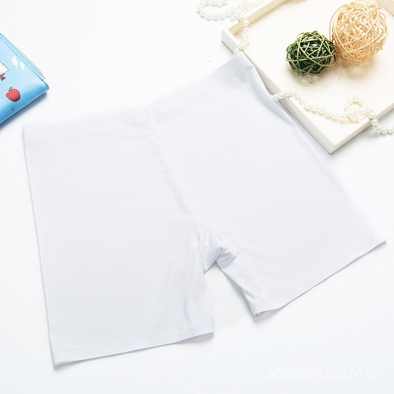 Quần Lót Lụa Mỏng Hai Trong Một Chống Nhìn Trộm Thời Trang Mùa Hè Cho Nữ