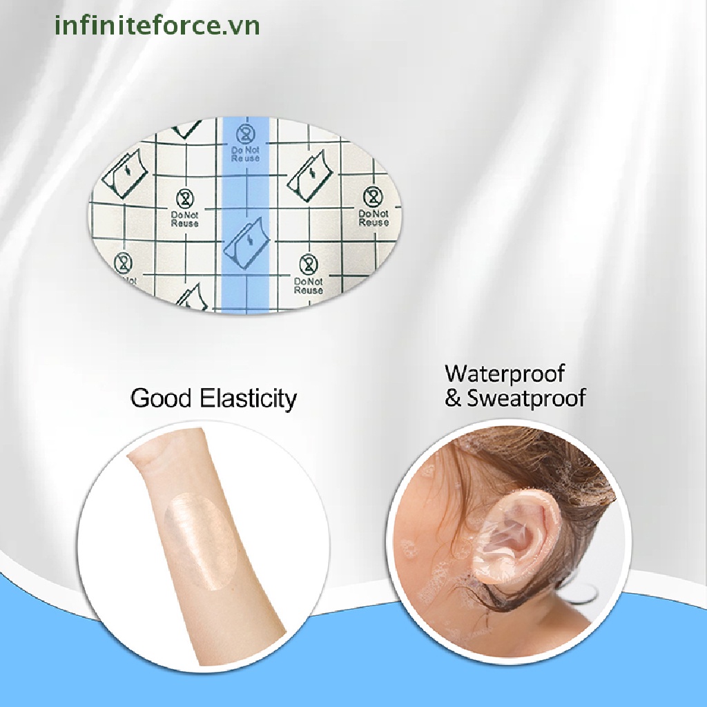 Set 30 Mũ Bơi Bảo Vệ Tai Chống Thấm Nước Khi Làm Tóc