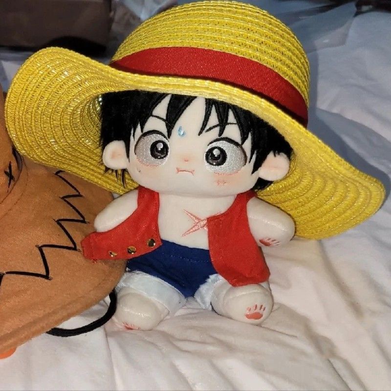 Búp Bê Nhồi Bông Hình Nhân Vật Luffy One Piece 20cm 23 Năm