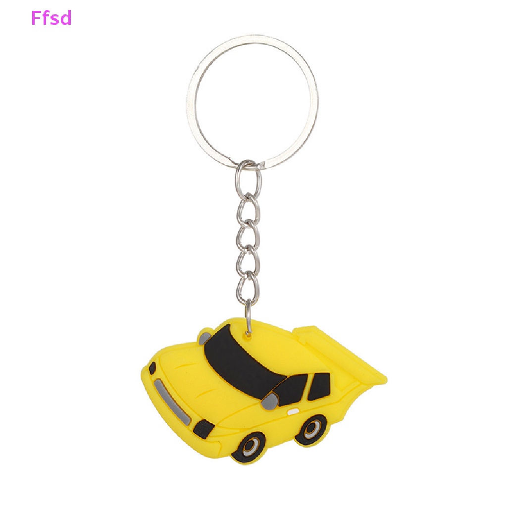 {Ffsd} Móc Chìa Khóa Xe Hơi Bằng Cao Su Pvc Mềm Họa Tiết Hoạt Hình Quà Tặng Trang Sức Cho Trẻ Em * Bán Chạy