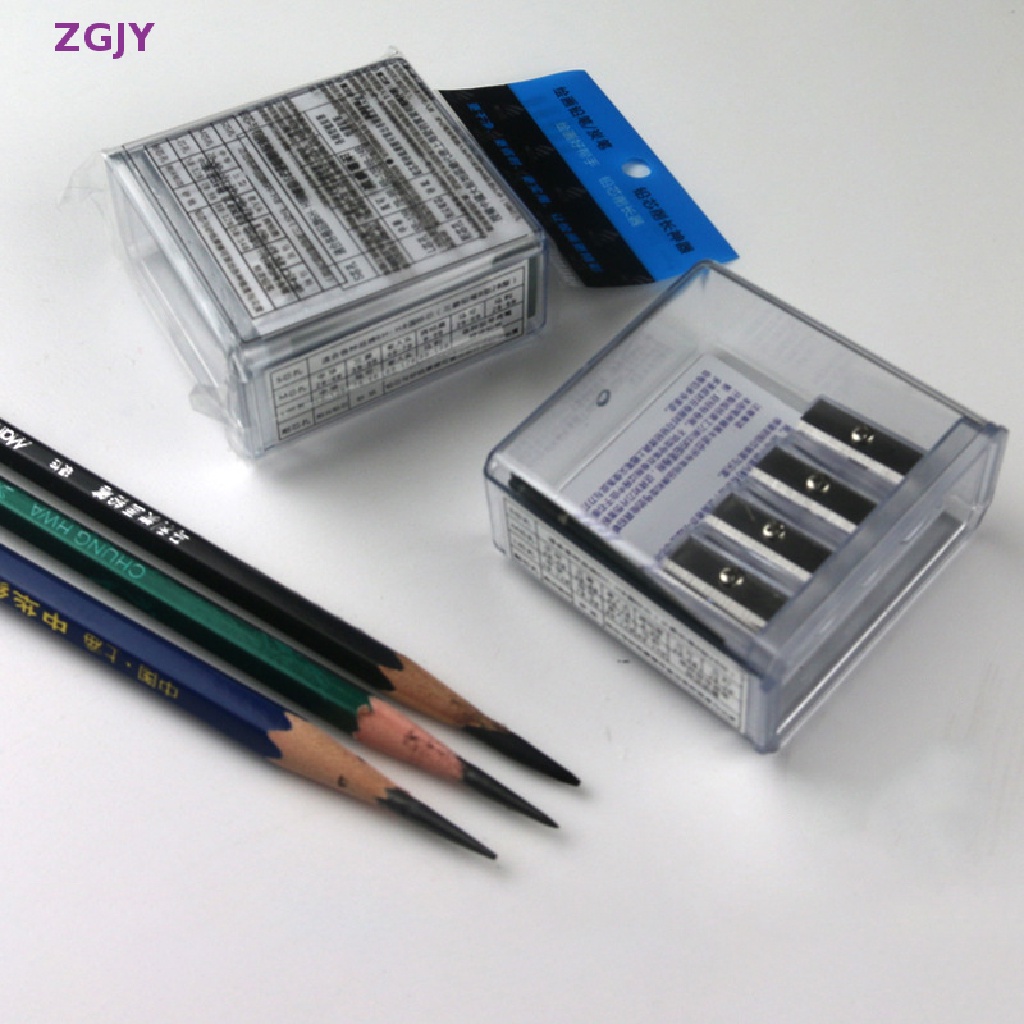 Đồ Chuốt Bút Chì 4 Lỗ Và Tua Vít ZGJY 4 Lưỡi Dành Cho Vẽ Phác Thảo Mới